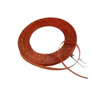 100Yards 6mm Silver Gold Glitter Silk Satin Ribbon Party Home Wedding Decoration Wrapping Christmas Halloween DIY Material(Red)