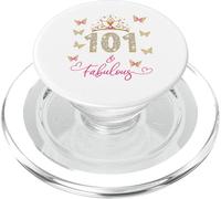 101 And Fabulous, 101 Years Old Women, 101st Birthday PopSockets PopGrip for MagSafe