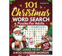 101 Christmas Word Search Puzzles for Adults by Kognitik