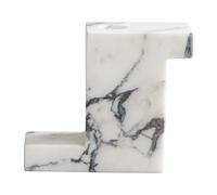101 Copenhagen Brick high candle holder 10.5x12.5 cm Calacatta