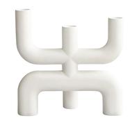 101 Copenhagen Cobra candle holder 25x25 cm Bone White