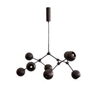 101 Copenhagen Drop Chandelier Globe chandelier mini Burned black