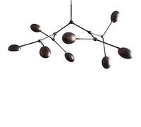 101 Copenhagen - Drop Mini Chandelier, Burned Black - Burned Black