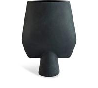 101 Copenhagen Hexa square sphere vase - Black One Size