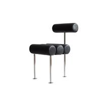 101 Copenhagen Hiro Dining Chair Aniline Leather/ Black