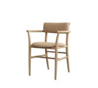 101 Copenhagen Nama Dining Chair with Armrests Nubuck