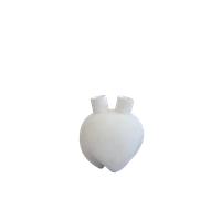 101 Copenhagen Sumo vase Horns Ø24 cm Bone white