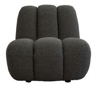 101 Copenhagen - Toe Armchair Bouclé, Deep Taupe - Deep taupe