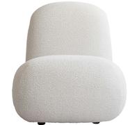 101 Copenhagen - Toe Flat Armchair, Off-white Bouclé - Off-White