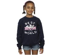 101 Dalmatians Best Mum In The World Sweatshirt Disney Navy 3-4 Years