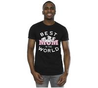 101 Dalmatians Best Mum In The World T-Shirt Disney Black XL
