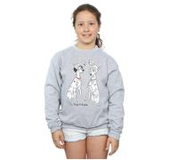 101 Dalmatians Classic Pongo And Perdita Sweatshirt Disney Grey 12-13 Years