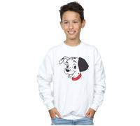 101 Dalmatians Dalmatian Head Sweatshirt Disney White 7-8 Years