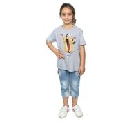 101 Dalmatians Girl's Classic Cruella De Vil T-Shirt in Grey | Size: 7-8 Years 101 Dalmatians Grey 7-8 Years
