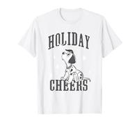 101 Dalmatians Spot Snowfall Holiday Cheers Christmas T-Shirt