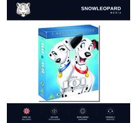 101 DALMATIONS PART 1 & 2 Blu-ray MOVIE DALMATIANS Patch's London Adventure NEW