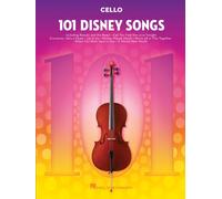 101 Disney Songs for Cello Cello Sheet Music Songbook by Various (PB 2018)