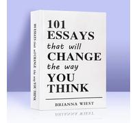 101 Essays That Will Change The Way You Think By Brianna Wiest Books In English for Adults Inspirational Encourage Cogitation