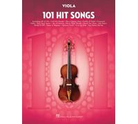 101 Hit Songs for Viola - Sheet Music Songbook | Solo Instrumental Folio for All Levels | Includes All of Me, Clocks, Uptown Funk, Shake It Off, Rolling in the Deep and More