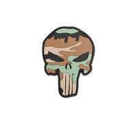 101 Inc. 3D Punisher Woodland Morale Patch