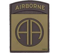 101 INC 82nd Airborne PVC Patch (Olive)