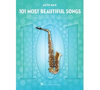101 Most Beautiful Songs Book [Softcover] Alto Saxophone Hal Leonard