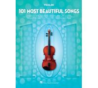 Hal Leonard - 101 Most Beautiful Songs - For Violin - Paperback