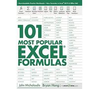 101 Most Popular Excel Formulas: 1 (101 Excel Series)
