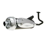Peugeot V-Clic 50 Exhaust System for AJS Digita 50 V-Clic, Kisbee, QT-9 w/ SAS