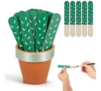 101 Pcs Flip Name Sticks with Storage Pot Cactus Talking Flip Name Sticks for Counting Back to School Teacher Essential Classroom Management Student Grouping Educational and Learning Activities