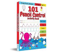 101 Pencil Control Activity Book For Kids: Tracing Practise Book Age 2+