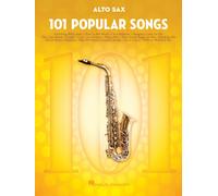 101 Popular Songs - Alto Saxophone (Instrumental Folio) by Various | Paperback