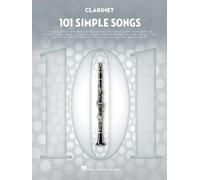 101 Simple Songs Clarinet Book Hal Leonard