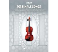 101 Simple Songs – Violin Solo: For Violin – Book – Hal Leonard