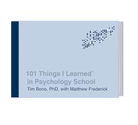 101 Things I Learned in Psychology School