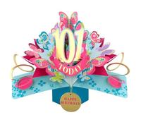 101 Today Happy 101st Birthday Pop-Up Greeting Card Love Kate's Pop Up Cards Her Design POP236MC101