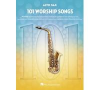 101 Worship Songs for Alto Sax Paperback Book