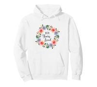 101 Years Loved 101th Birthday Floral 101 Years Loved Women Pullover Hoodie