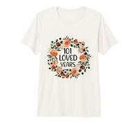 101 Years Loved 101th Birthday Funny 101 Year Old Women's Premium T-Shirt