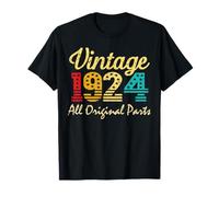 101 Years Vintage Women 1924 101st Birthday Original Parts T-Shirt