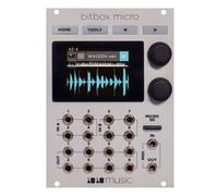1010 Music Bitbox Micro - Compact Sampling Eurorack Module - Silver