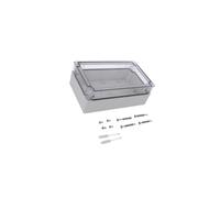 10100801 Housing: Universal X: 122mm Y: 202mm Z: 75mm TG ABS ABS Grey SPELSBERG