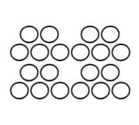 10134 Pool Pump O-For Ring for Intex 1-1/4 Inch Hose- Black Rubber Gasket Seal for C330 C530 C1000 Filter Pumps- 330 GPH Replacement Part- Leak Proof Swimming Pool(20pcs)