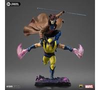 101864 X-MEN 97 Wolverine & Gambit 1/10 Statue