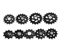 1018T Rear Derailleur Pulley Wheel for Bicycles with Bearing, CNC Processed for Smooth Performance on Road and For Hybrid Bikes (17T)