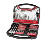 101PC Drill Bit And Accessory Kit Heavy Duty Suitable For Wood Masonry & Metal