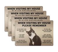 101SIGNCITY - 12 x 8 inch, Aluminum Home Decor Sign - Cat Lover Sign for Cat People, Crazy Cat Ladies, Warning against Dog Lovers & More
