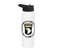 101st Airborne Division Fort Campbell Kentucky Veteran Stainless Steel Insulated Water Bottle