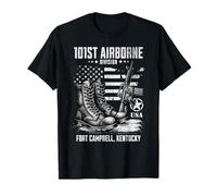 101st Airborne Division Fort Campbell Kentucky Veteran T-Shirt
