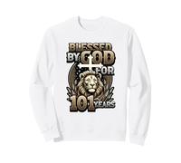 101st Birthday Christian Blessed By God For 101 Years Sweatshirt